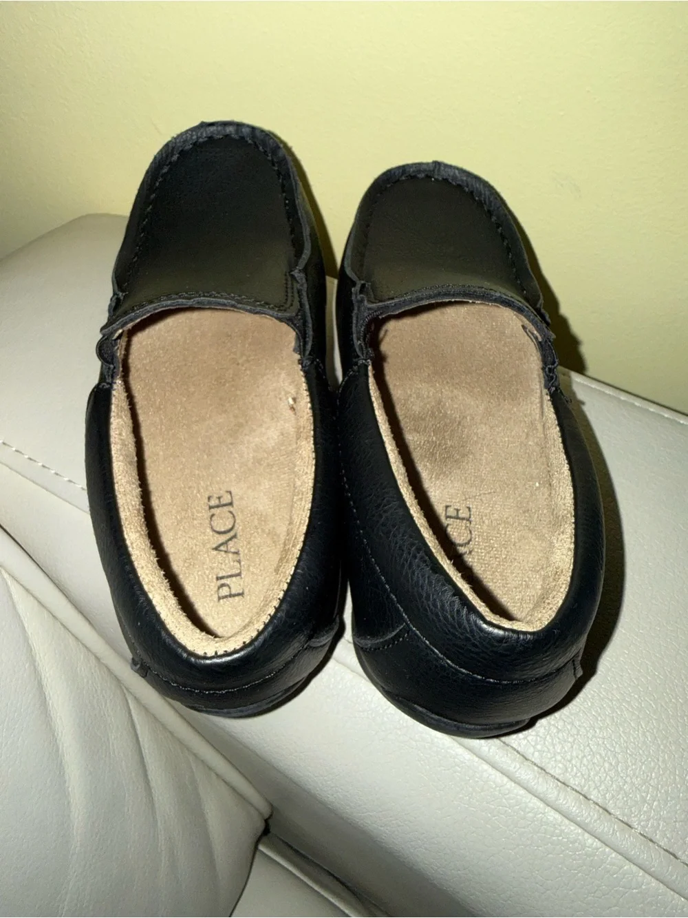 The Children's Place Black Slip-On Toddler Boy Loafers